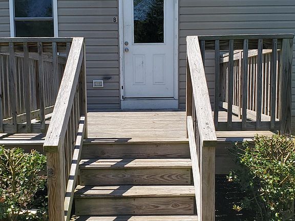 Rear Entrance - View from Parking Area