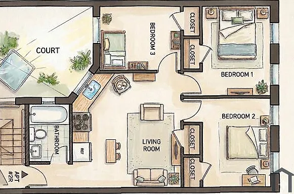 593 Euclid Ave #2R