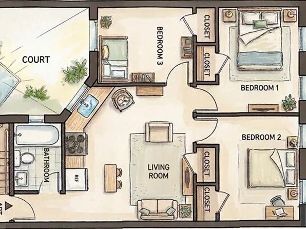 593 Euclid Ave #2R, Brooklyn, NY 11208