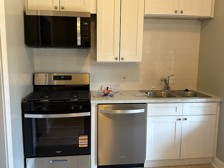 Refreshed kitchen with new appliances
