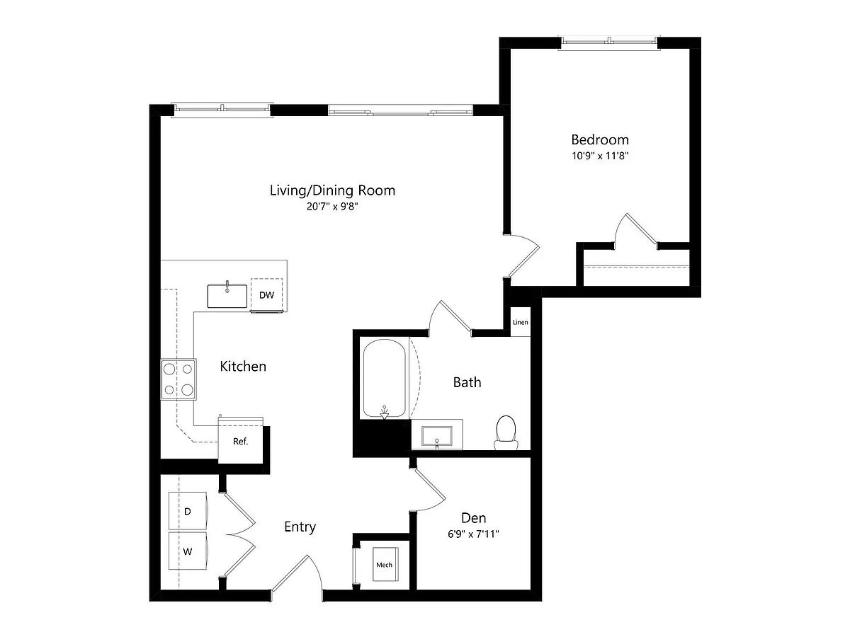 Floor plan A9A
