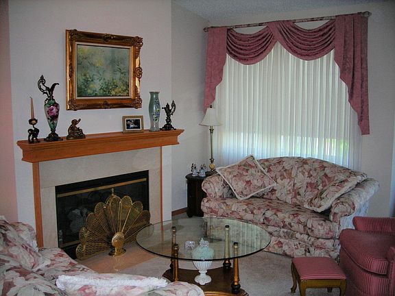 Gas Fireplace in Living Room