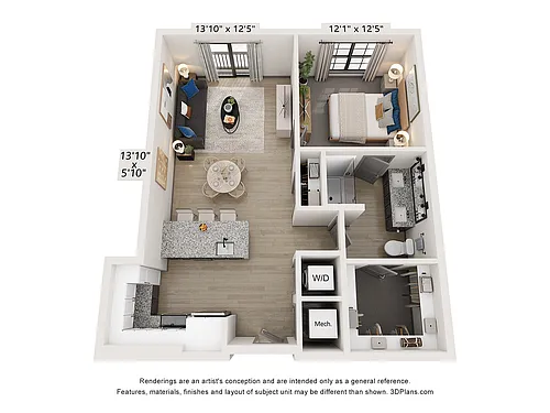 Floor plan A6