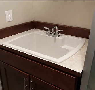 Laundry room sink