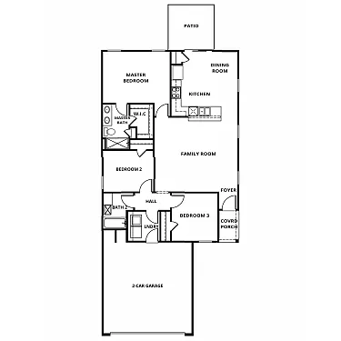 Floor plan Pecan