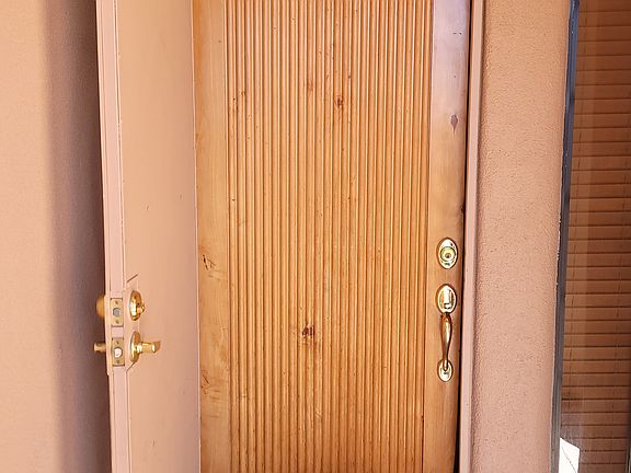 8 foot tall solid wood front door