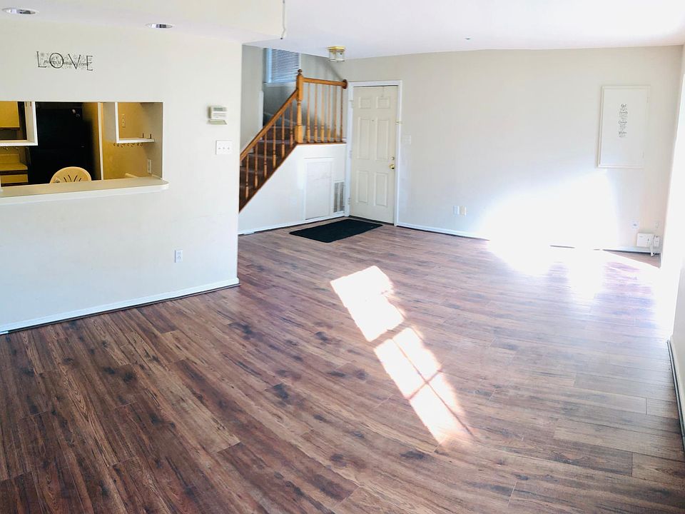 Living room/Dining room & eat-in kitchen/New hardwood floors on lower level