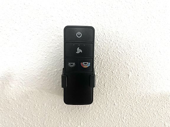 Remote to ceiling fan