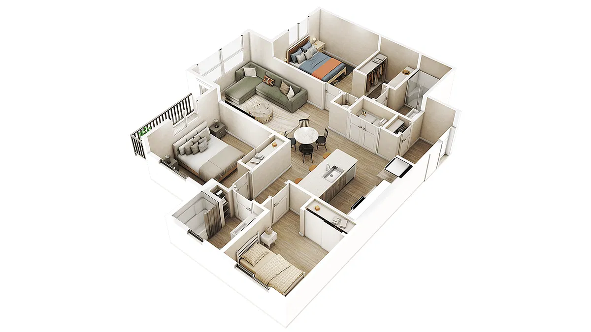 Floor plan Cottage