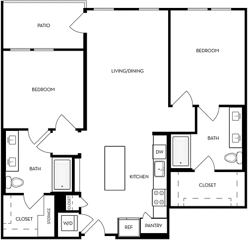 Floor plan B21