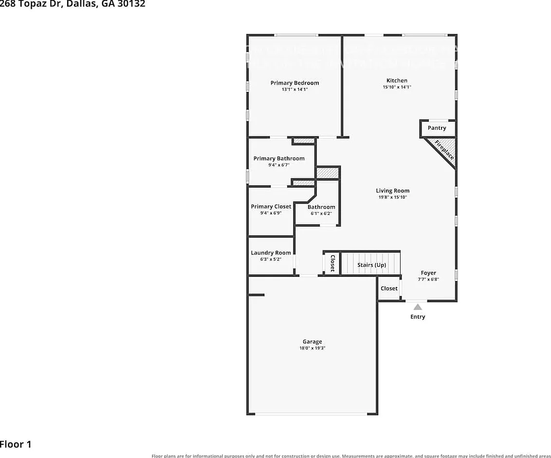 268 Topaz Dr Dallas, GA 30132 — Photo 2