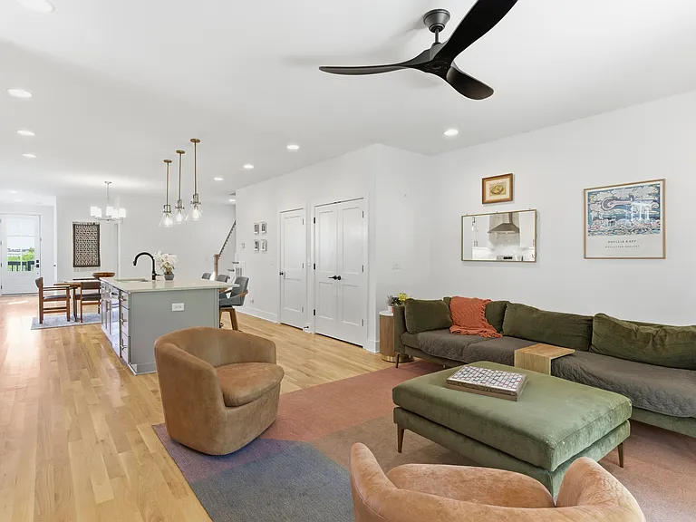 Open concept on the main floor.