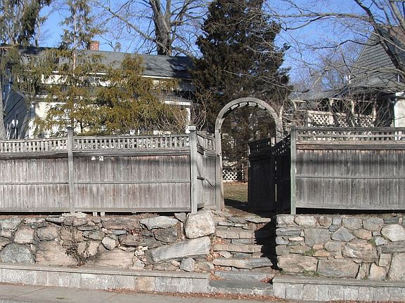 Back Gate to Train & Town