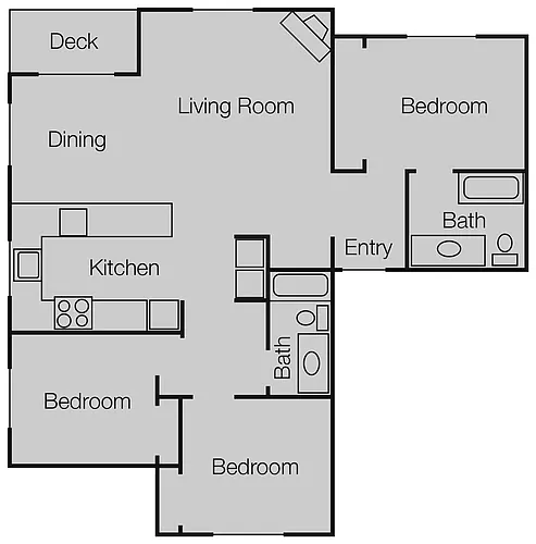 Floor plan Floorplan 3x2