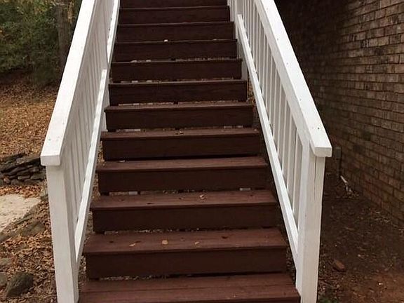 Front door deck