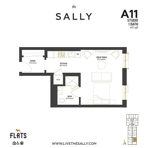 Floor plan A11