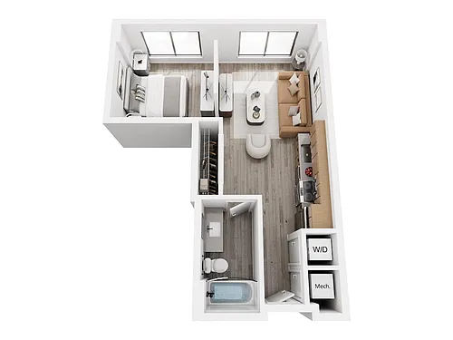 Floor plan S1 Renovated
