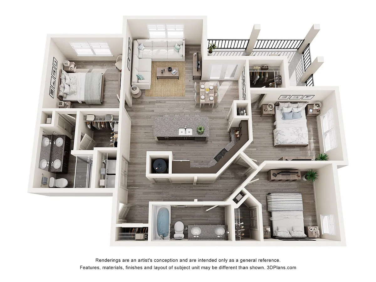 Floor plan C1
