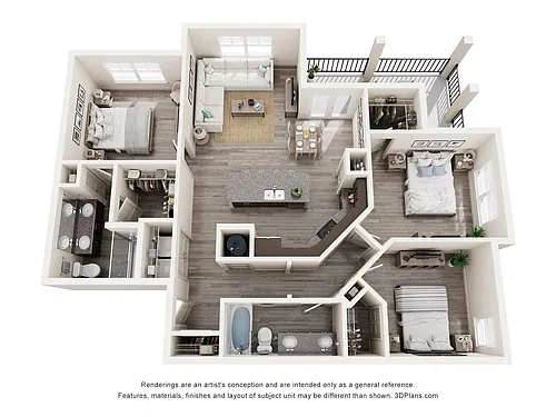 Floor plan C1