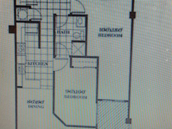 "E" 2 bdrm layout