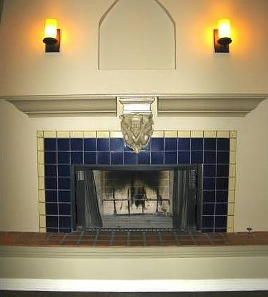 Wood-burning Fireplace