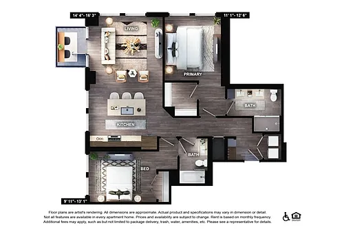 Floor plan B1