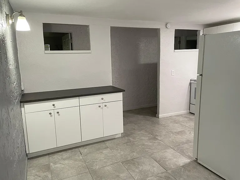 Storage in dining area