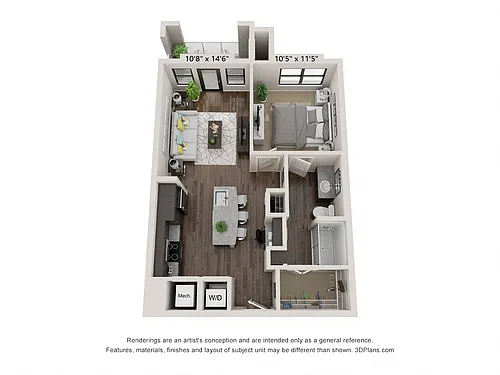 Floor plan A1