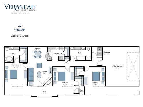 Floor plan C2
