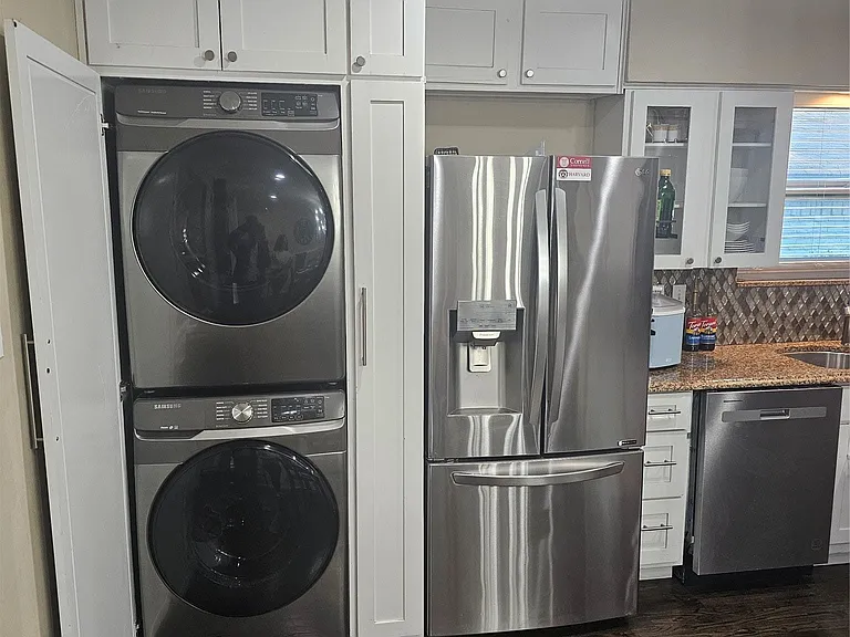 View of appliances
