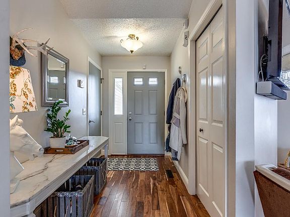 Spacious entry from the garage (and front door)...