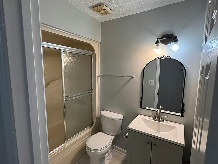 Master shower