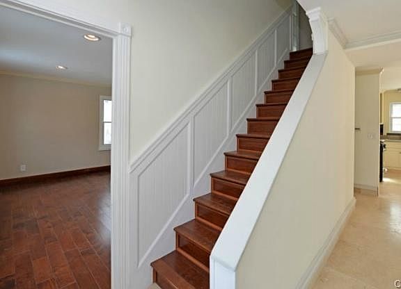 New trim and crown molding