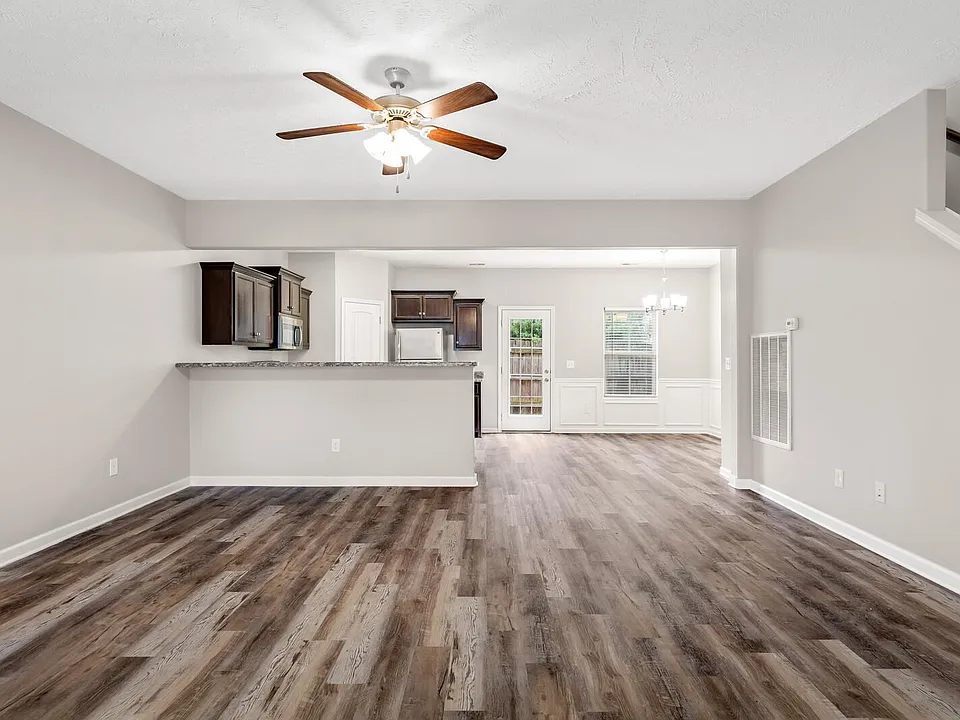Open space; Luxury Vinyl in all first floor