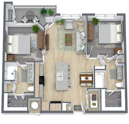 Floor plan B2