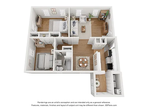 Floor plan Renovated Grove