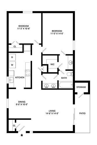 Floor plan Devin 2