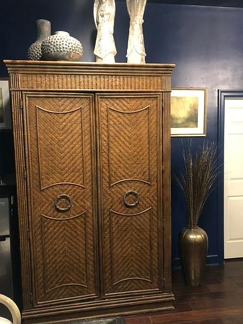 Armoire w/sink and storage for dishes, can goods, etc
