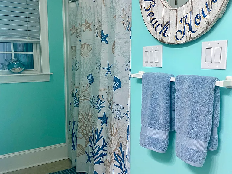 En suite bathroom