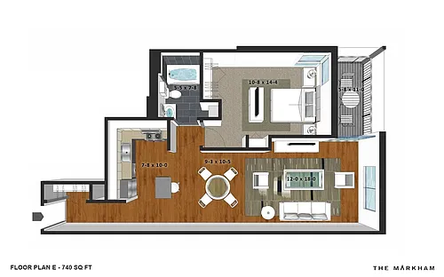 Floor plan Floor Plan E