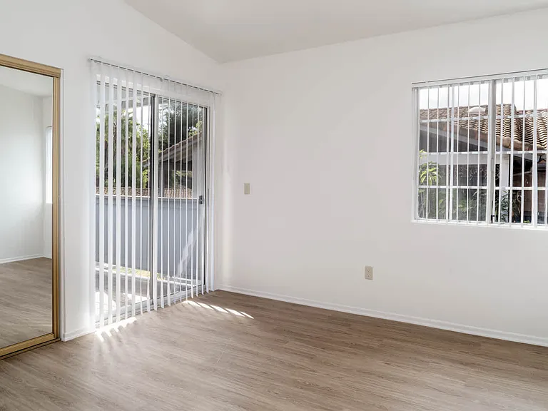 Bedroom with Hard Surface Flooring