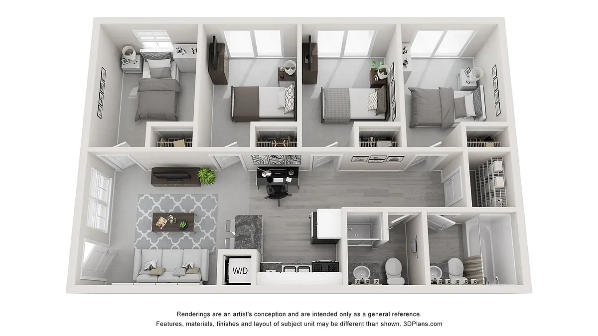 Floor plan The New England