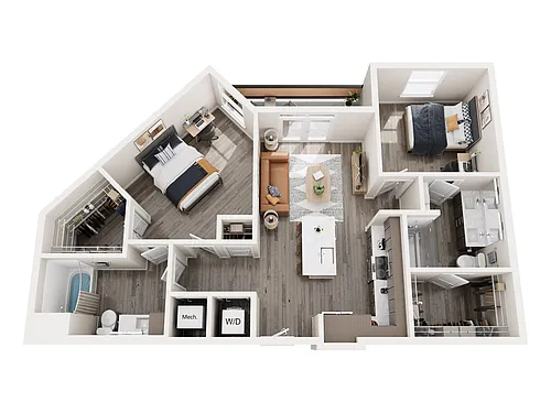 Floor plan B2
