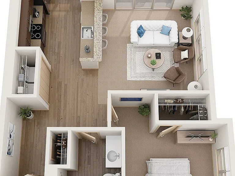 Floor Plan B4 | The Woodlands Apartments | Apartments in Menomonee Falls, WI Floor Plan B4 | The Woodlands Apartments | Apartments in Menomonee Falls, WI