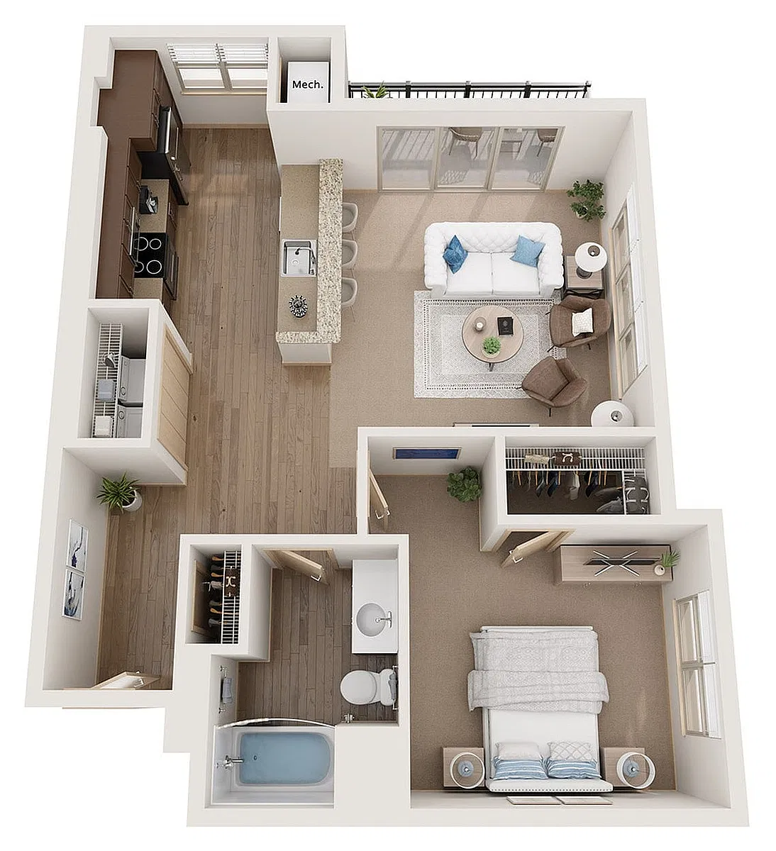 Floor plan B4