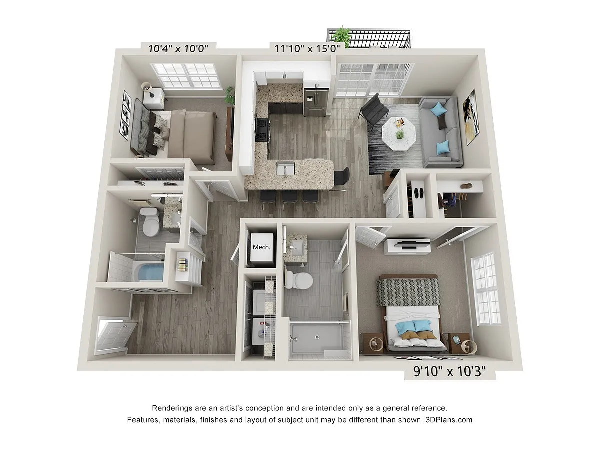 Floor plan The Archway A