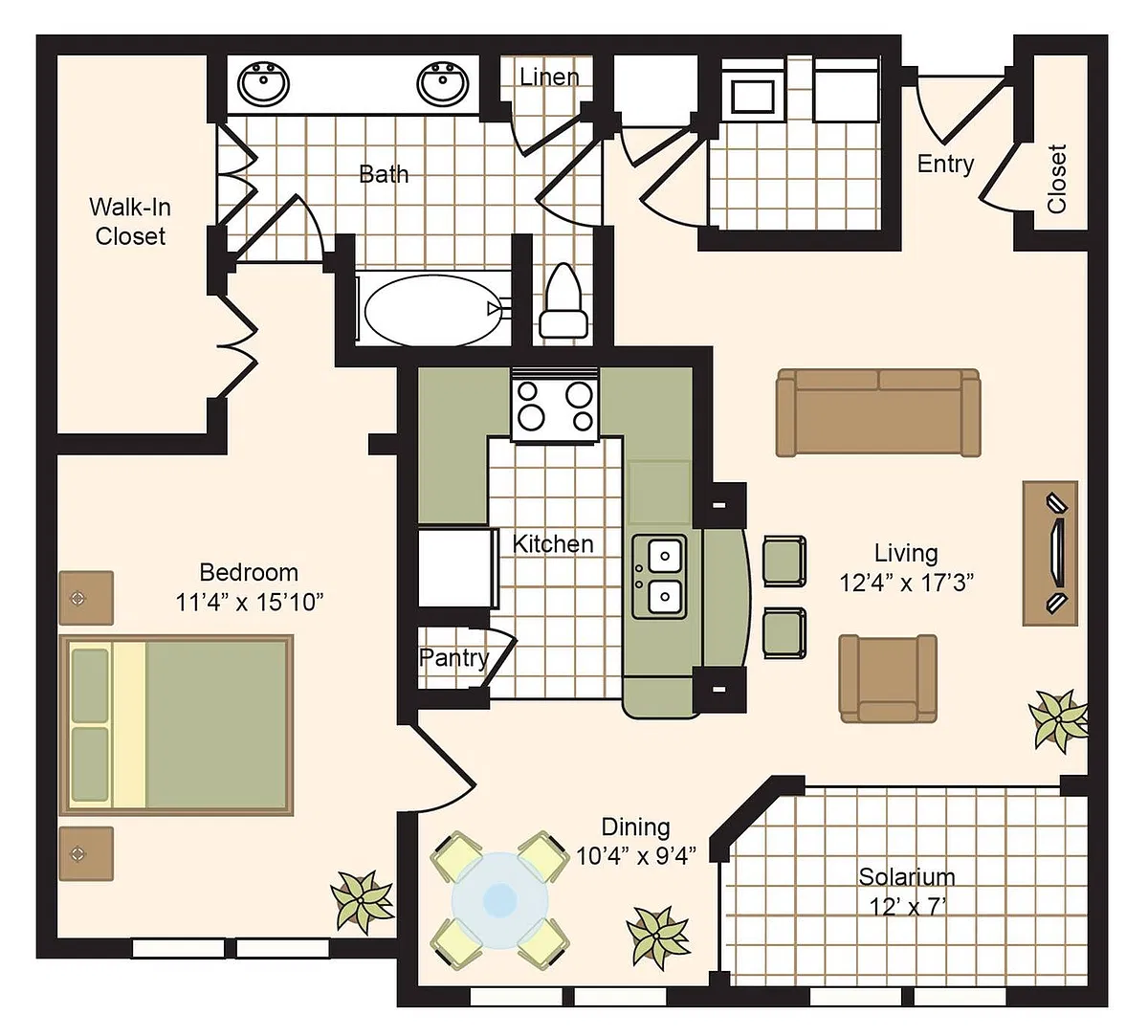 Floor plan C1