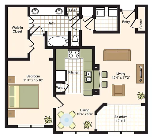 Floor plan C1