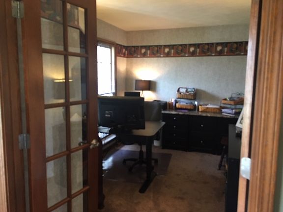 Home office on first floor