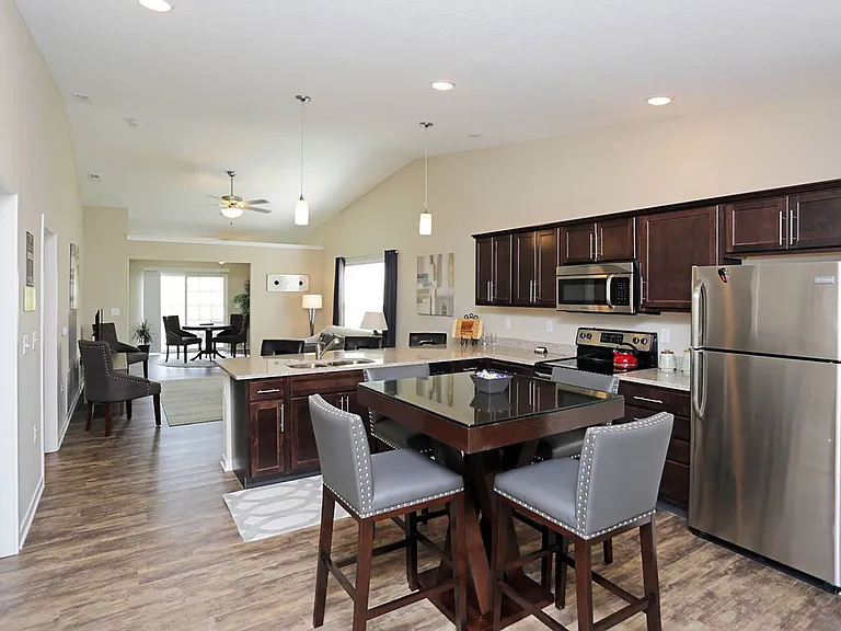 Spacious Kitchens with Breakfast Bar and Room for a Table